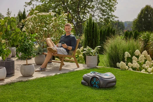 Robot tosaerba intelligente SILENO, free 1000 m²