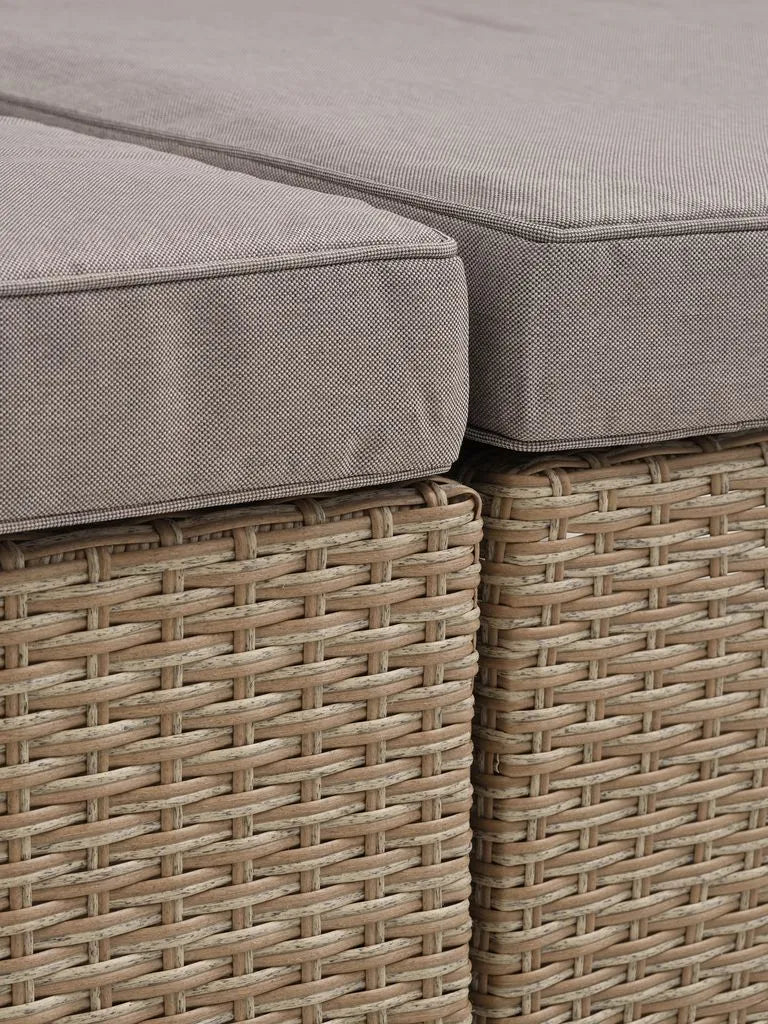Lettino prendisole HALLING P179xL187 cm naturale