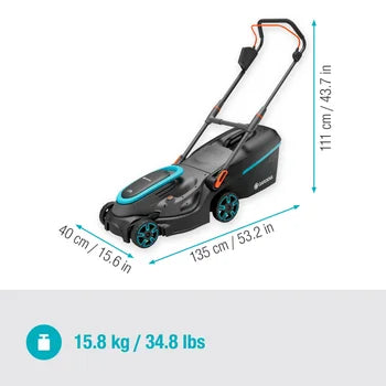 Rasaerba a batteria PowerMax 37/36V P4A - Kit pronto all'uso