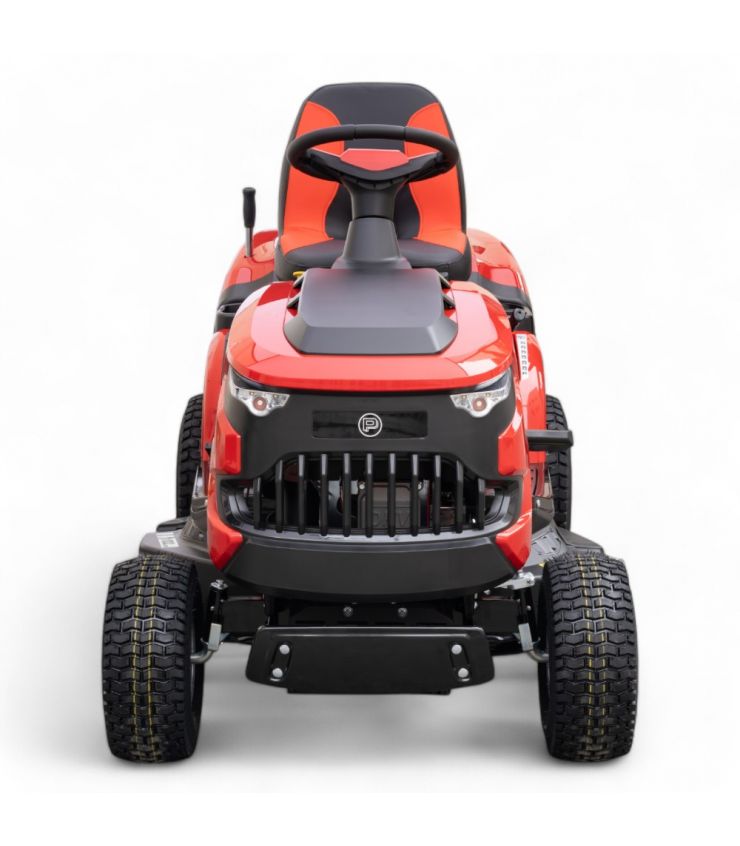 Trattorino rasaerba da 102 cm, motore LONCIN da 586 cc, funzione mulching, sacco di raccolta erba da 245 L - POPSTER LT1-102H