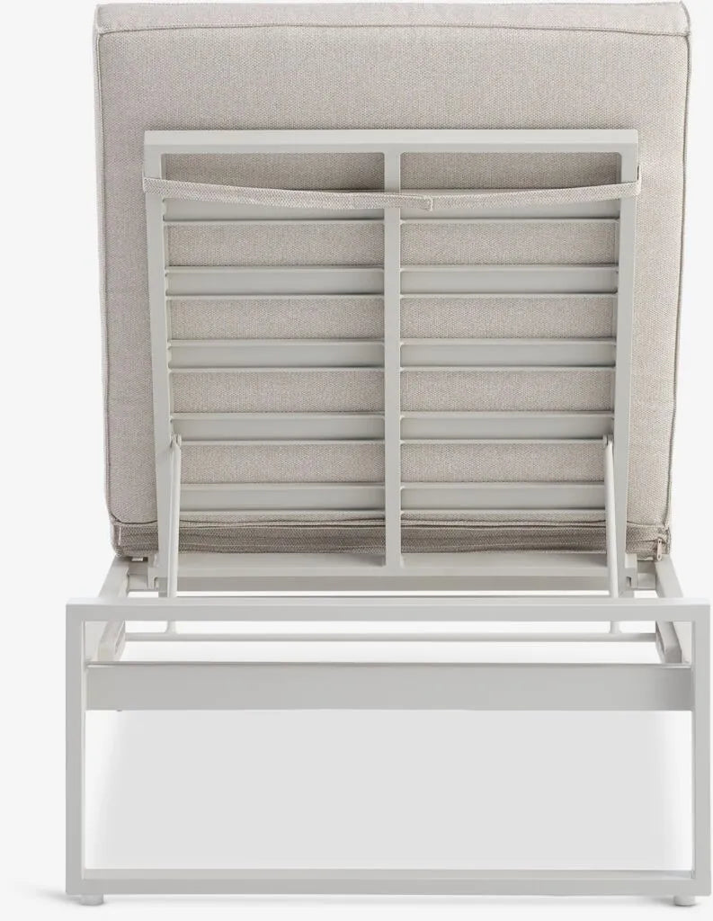 Lettino prendisole VONGE L75xL210 asciugatura rapida beige