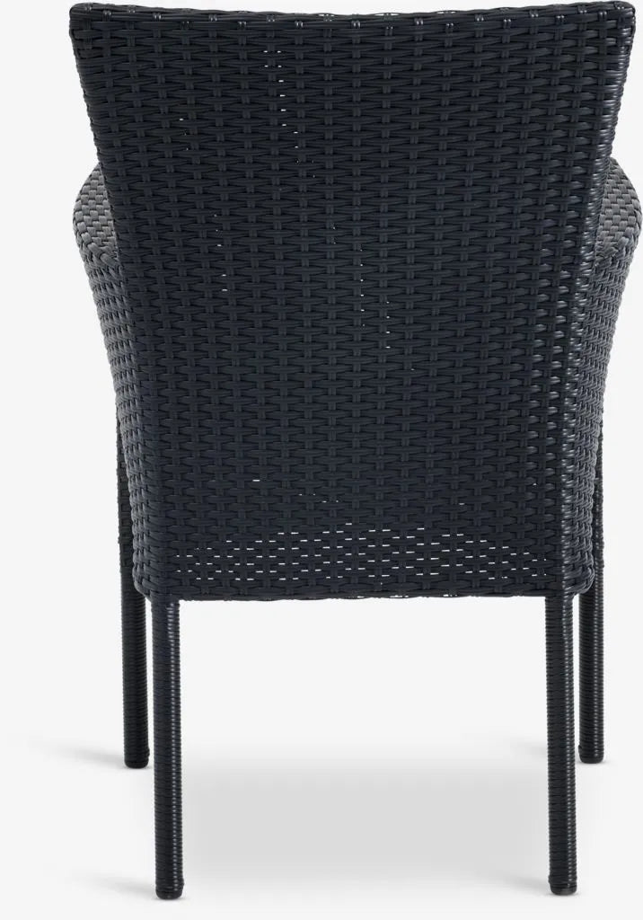 FAUSING Tavolo L220 cm + 4 AIDT Sedie nero