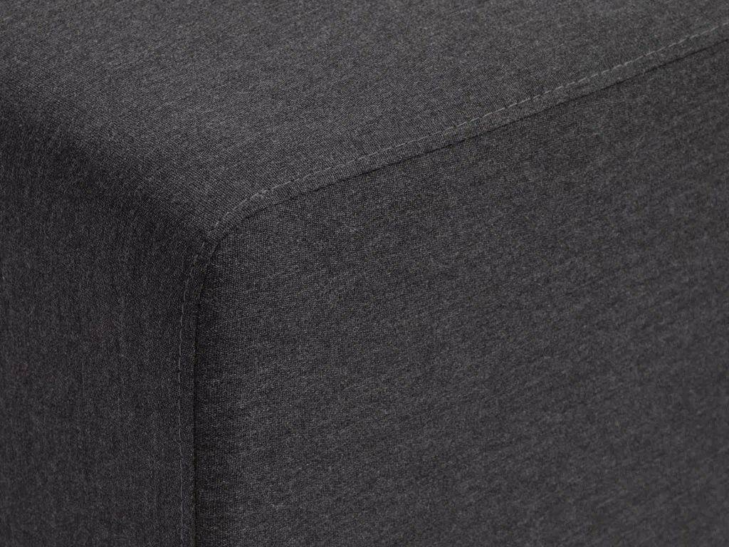 Lettino prendisole UHRE P67xL195 cm 4 stagioni grigio scuro