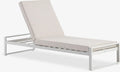 Lettino prendisole VONGE L75xL210 asciugatura rapida beige