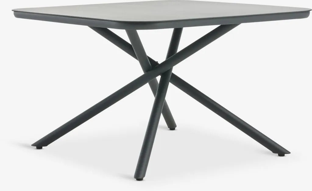 Tavolo da esterno GOTHENBURG P120xL120 cm grigio