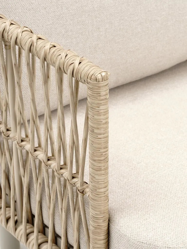 Salotto da giardino EJLBY 5 posti beige