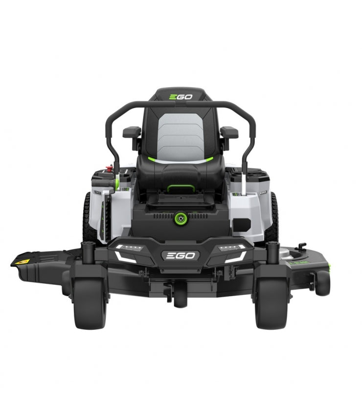 Pacchetto rasaerba a raggio di sterzata zero con 6 batterie da 12 Ah 56 V, caricabatterie da parete, larghezza di taglio 132 cm, Ego ZT5201E-L