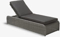 Lettino prendisole TAMBOHUSE P74xL203 cm grigio