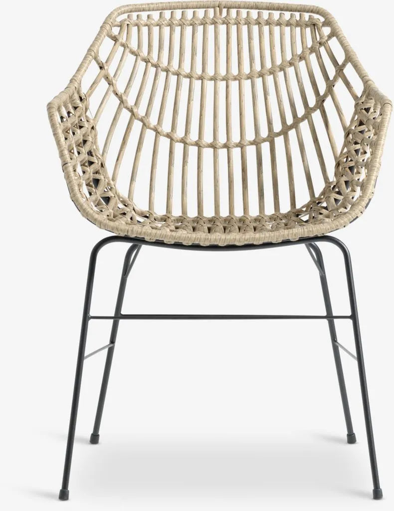 YPNASTED Tavolo L215 cm + 4 ILDERHUSE Sedie naturale