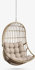 Poltrona pensile BROMS L83xH113xP70 cm naturale