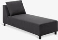 Lettino prendisole UHRE P67xL195 cm 4 stagioni grigio scuro