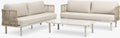 Salotto da giardino EJLBY 5 posti beige