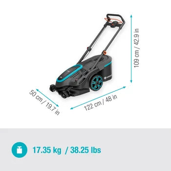 Rasaerba a batteria PowerMax Duo 46/36V P4A 4 Ah - Kit pronto all'uso