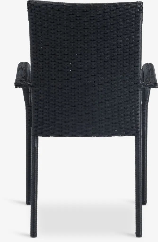 TYDAL Tavolo L208/272 cm + 4 GUDHJEM Sedie nero