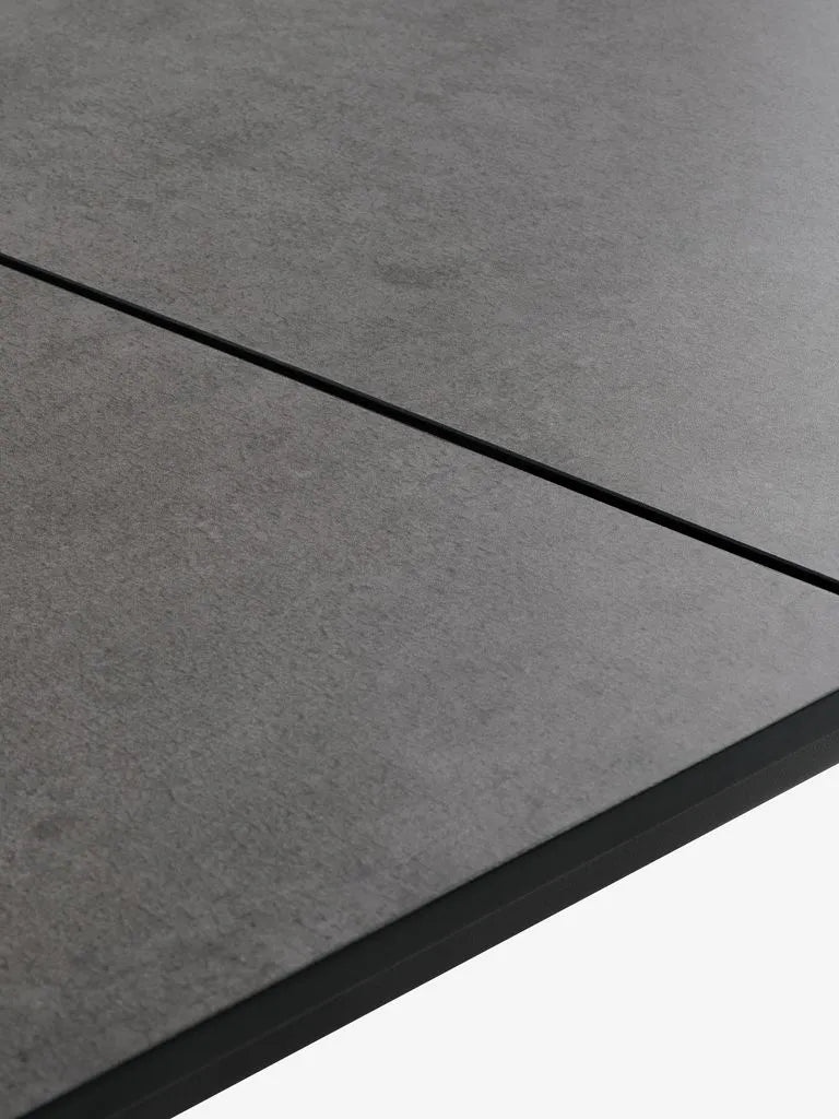 SONNERUP Tavolo L215 cm + 4 GILJA Sedie grigio