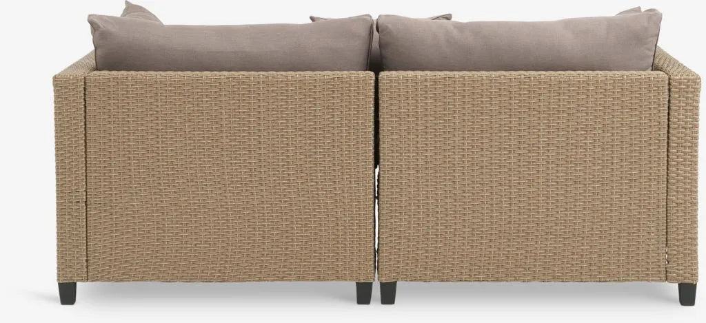 Lettino prendisole HALLING P179xL187 cm naturale