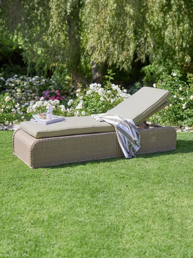 Lettino prendisole TAMBOHUSE P76xL206 cm naturale