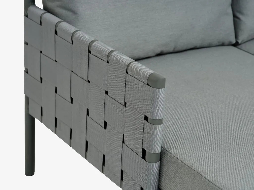 Lettino prendisole IANO P136xL156 cm grigio