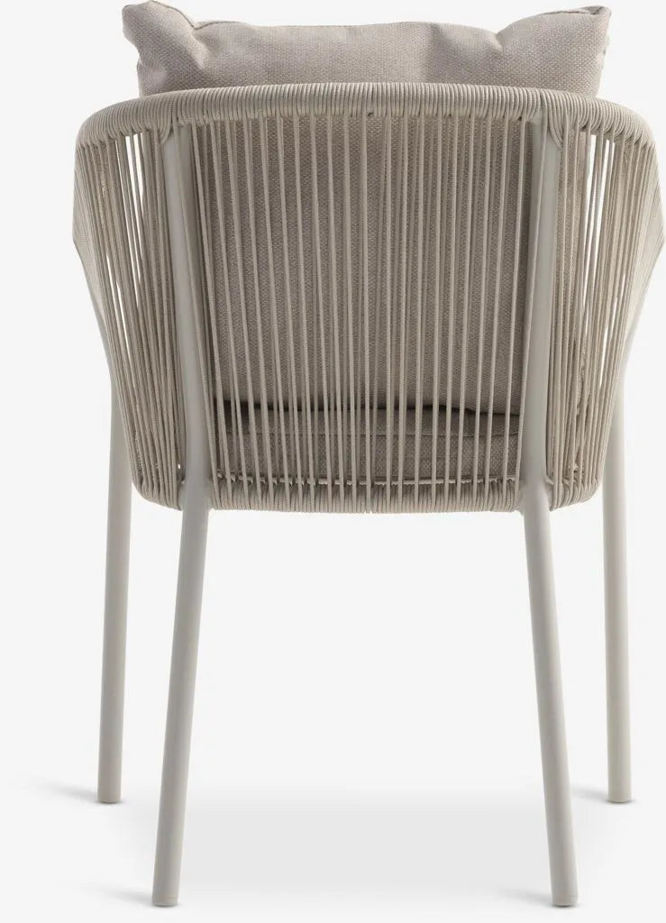 SURNADAL Tavolo Ø150 cm + 4 GILJA Sedie beige