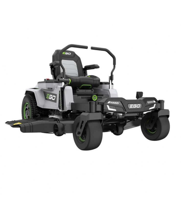 Pacchetto rasaerba a raggio di sterzata zero con 6 batterie da 12 Ah 56 V, caricabatterie da parete, larghezza di taglio 132 cm, Ego ZT5201E-L
